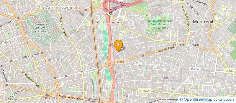 localisation de l'entreprise ARDA BAT à BAGNOLET