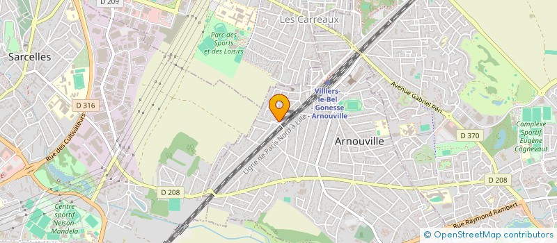 localisation de l'entreprise ARDA CONSTRUCTION à ARNOUVILLE