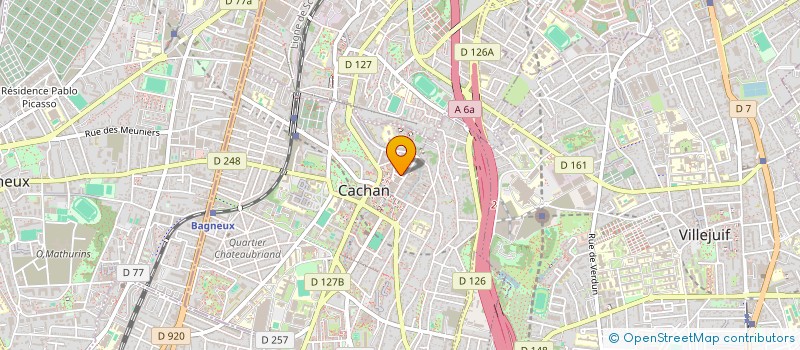 localisation de l'entreprise ARDA CONSULTING à CACHAN