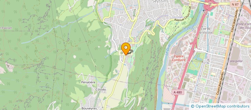 localisation de l'entreprise ARDAAL  SEYSSINS