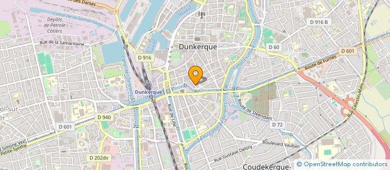 localisation de l'entreprise ARDAENS à DUNKERQUE