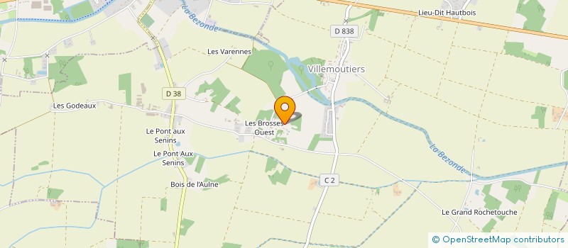 localisation de l'entreprise ARDAFLO  VILLEMOUTIERS
