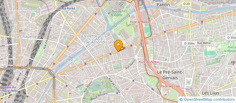 localisation de l'entreprise ARDAHAN  PARIS