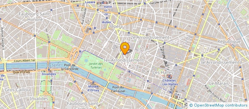 localisation de l'entreprise ARDAN à PARIS