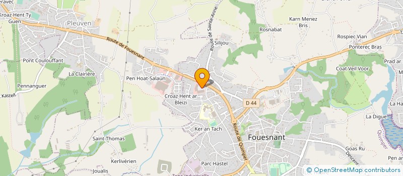 localisation de l'entreprise ARDAN à PLEUVEN