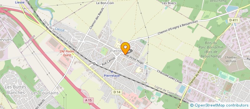 localisation de l'entreprise ARDAN BARBICAN  PIERRELAYE