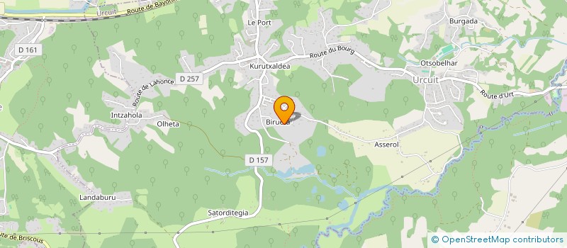 localisation de l'entreprise ARDANAVY  URCUIT