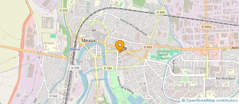 localisation de l'entreprise ARDATO à MITRY-MORY