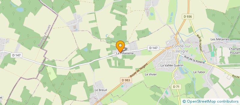 localisation de l'entreprise ARDATZ MANAGEMENT  CONDE-SUR-VESGRE