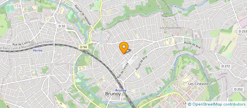 localisation de l'entreprise ARDC à BRUNOY