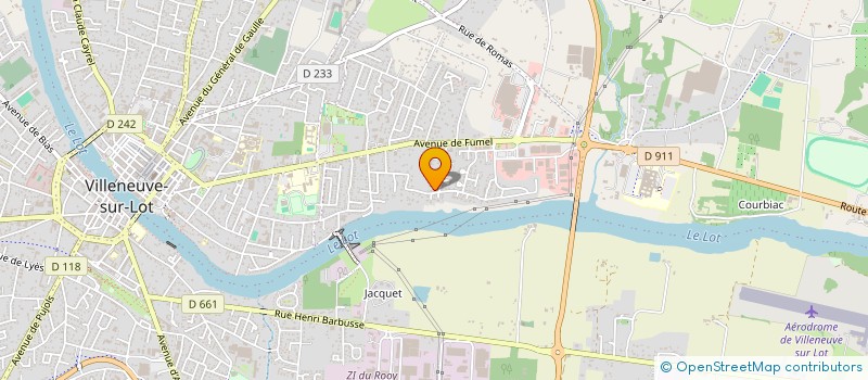 localisation de l'entreprise ARDCAL  VILLENEUVE SUR LOT