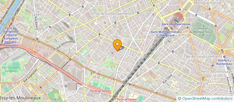 localisation de l'entreprise ARDE PRODUCTIONS  PARIS