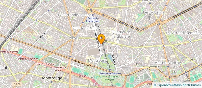 localisation de l'entreprise ARDEC  PARIS