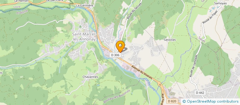 localisation de l'entreprise ARDECHE ENCHERES à ANNONAY