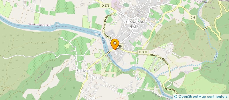 localisation de l'entreprise ARDECHE TROTTINETTE.COM à VALLON-PONT-D'ARC