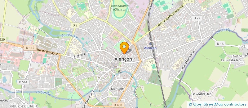 localisation de l'entreprise ARDECO à ALENCON