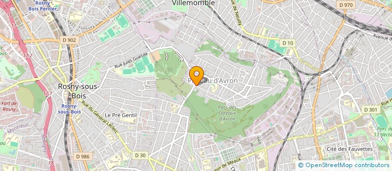 localisation de l'entreprise ARDECO à NEUILLY-PLAISANCE