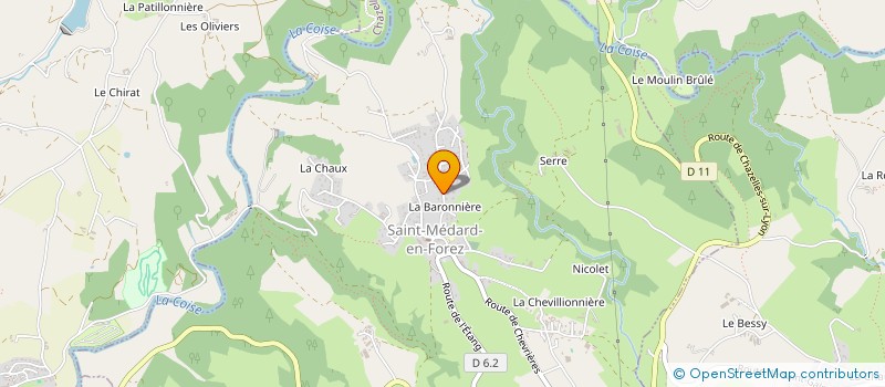 localisation de l'entreprise ARDECO  SAINT-MEDARD-EN-FOREZ