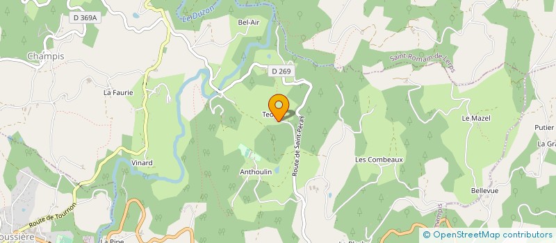 localisation de l'entreprise ARDECO AGENCEMENT  CHAMPIS