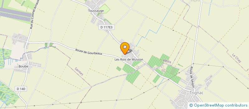 localisation de l'entreprise ARDECO TECHNIQUES ET CONTRUCTIONS -A.T.C.-  MEDIS