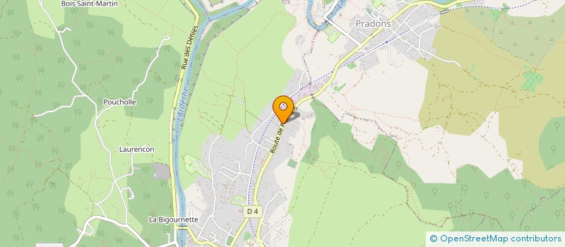 localisation de l'entreprise ARDEDROIT  RUOMS