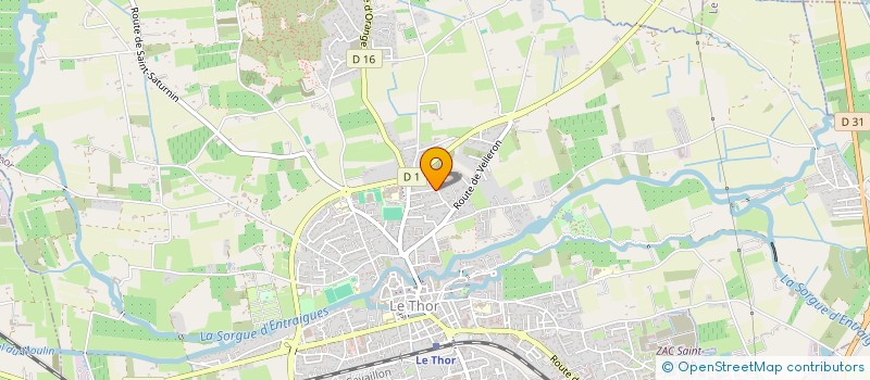 localisation de l'entreprise ARDEFI  LE THOR