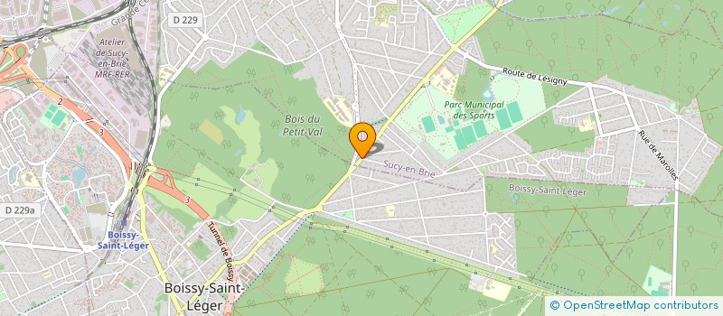 localisation de l'entreprise ARDELIF à SUCY-EN-BRIE
