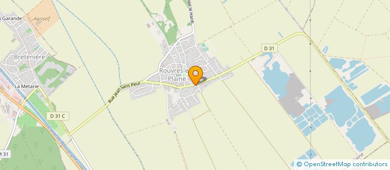 localisation de l'entreprise ARDELIS  ROUVRES-EN-PLAINE