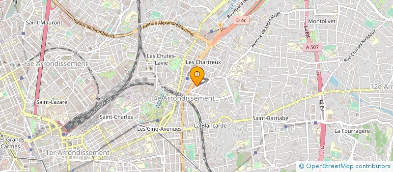 localisation de l'entreprise ARDEMIS SARL à MARSEILLE