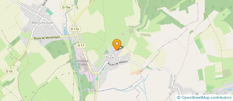 localisation de l'entreprise ARDEN'BOIS CONSTRUCTIONS DECORS ET DEVELOPPEMENT  ESCOMBRES-ET-LE-CHESNOIS