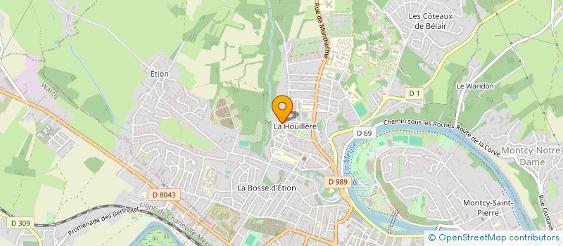 localisation de l'entreprise ARDEN CRYO  CHARLEVILLE-MEZIERES