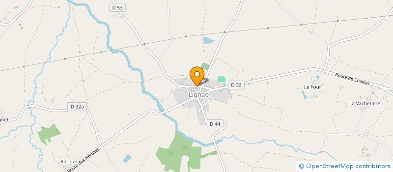 localisation de l'entreprise ARDEN'ETANCH INDUSTRIE  LIGNAC