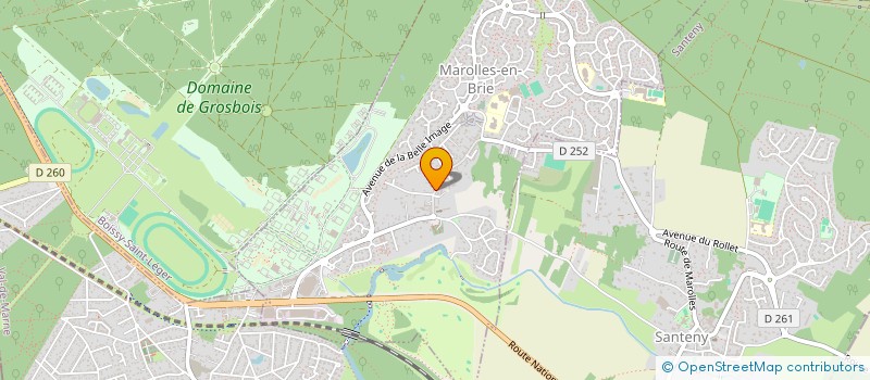 localisation de l'entreprise ARDEN TECHNICAL FRANCE  MAROLLES-EN-BRIE