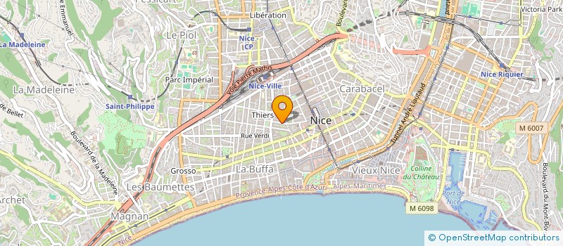 localisation de l'entreprise ARDENNE LORRAINE à NICE