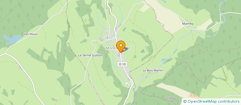 localisation de l'entreprise ARDENNE MECA SERVICE  MONTMEILLANT