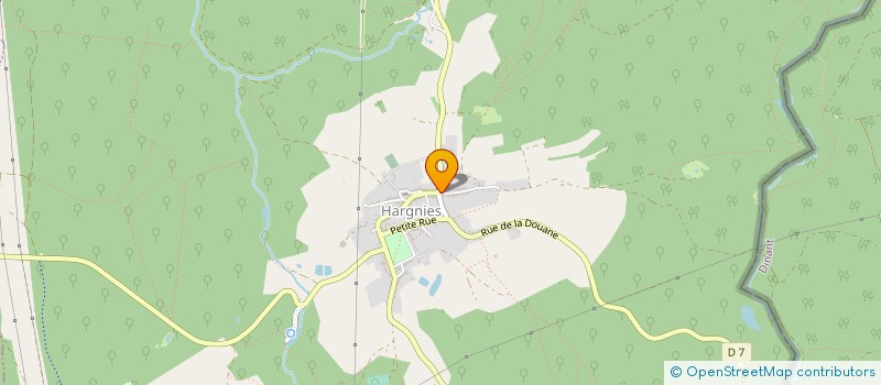 localisation de l'entreprise ARDENNE RECYCLAGE CAR ET TRUCK  HARGNIES