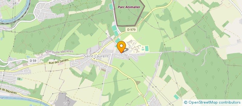 localisation de l'entreprise ARDENNES FROID  SAINT-LAURENT