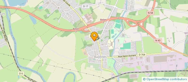 localisation de l'entreprise ARDENNES RECYCLING  BAZEILLES