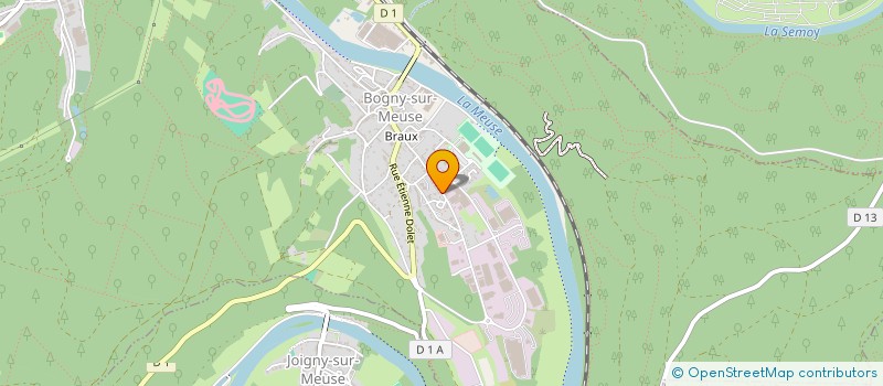 localisation de l'entreprise ARDENNES SONORISATION  BOGNY-SUR-MEUSE