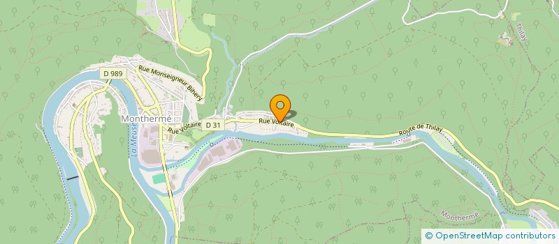 localisation de l'entreprise ARDENNES TECHNICONCEPT à MONTHERME