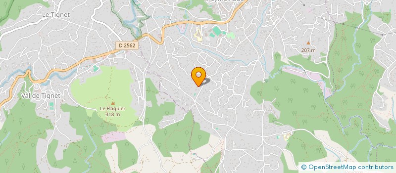 localisation de l'entreprise ARDENT  PEYMEINADE