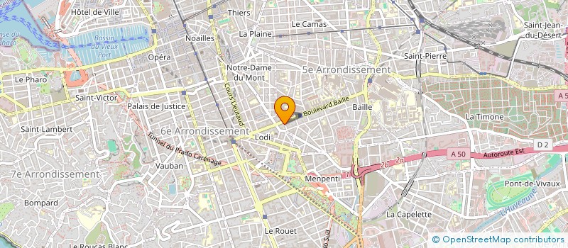 localisation de l'entreprise ARDENT à MARSEILLE