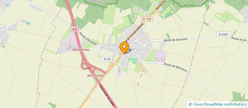 localisation de l'entreprise ARDENT MANAGEMENT  URY