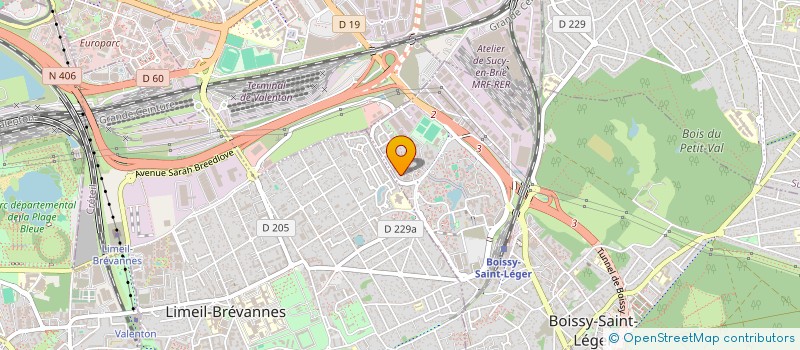 localisation de l'entreprise ARDEPAC à BOISSY-SAINT-LEGER
