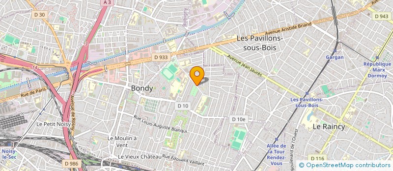 localisation de l'entreprise ARDEPASS  BONDY