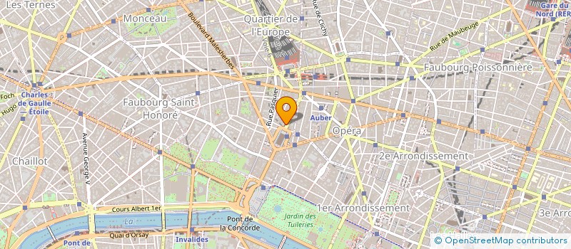 localisation de l'entreprise ARDES à PARIS