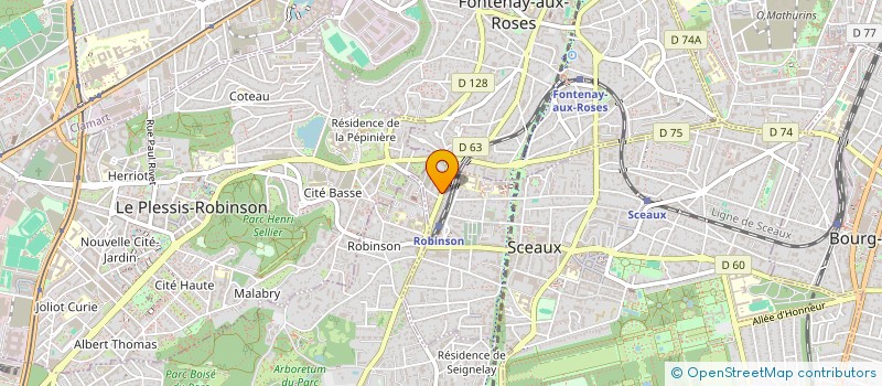 localisation de l'entreprise ARDESIA à SCEAUX