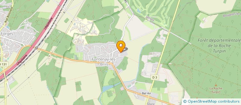 localisation de l'entreprise ARDESIA à FONTENAY-LES-BRIIS