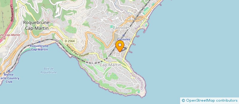 localisation de l'entreprise ARDETEC FRANCE à ROQUEBRUNE-CAP-MARTIN
