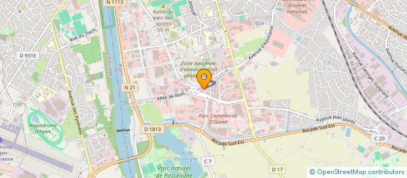 localisation de l'entreprise ARDEV FORM'  BOE